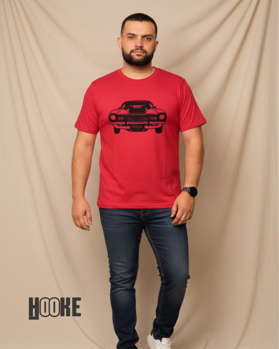 Camiseta Vintage Maverick Red