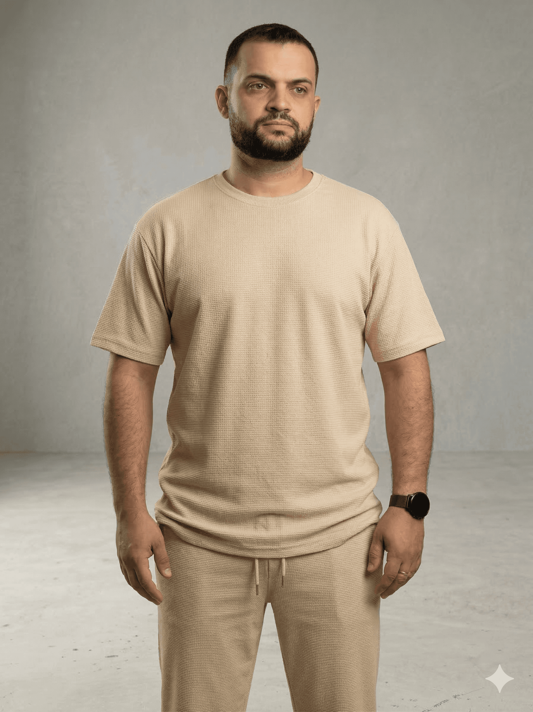 Camiseta Oversized Texturizada da Hooke - Vista 5